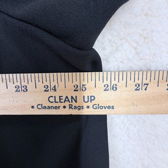 White House Black Market Off The Shoulder Blouse 1/4 Sleeve Relaxed Fit Medium - Picture 8 of 10